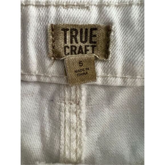 True Craft Denim White Skirt size 5 - Picture 5 of 7